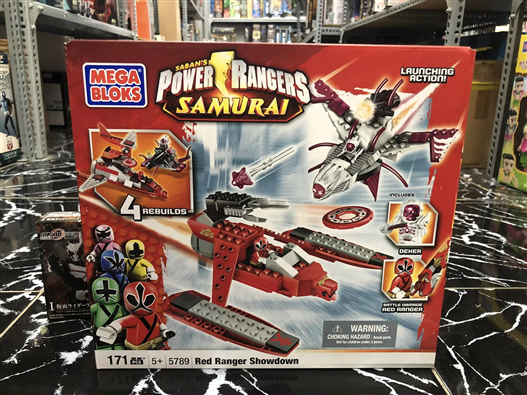 Mua bán MEGABLOKS POWER RANGERS SAMURAI RED RANGER SHOWDOWN