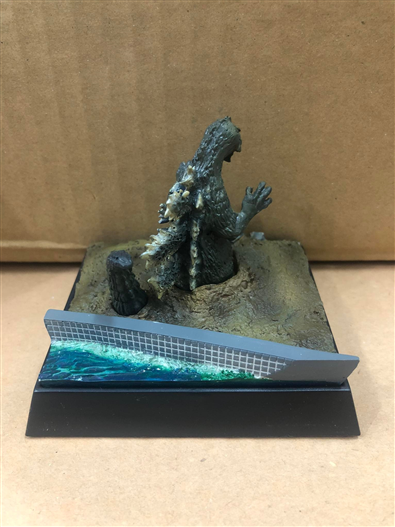 Mua bán (JPV) BANDAI 2000 GODZILLA VS MOTHRA DIORAMA BY YUJI SAKAI 3
