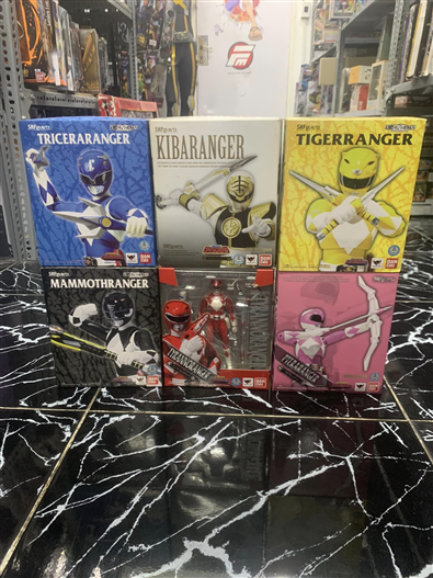 Mua bán SHF ZYURANGER MIGHTY MORPHIN SET 6 (BOX BẢN NHẬT)