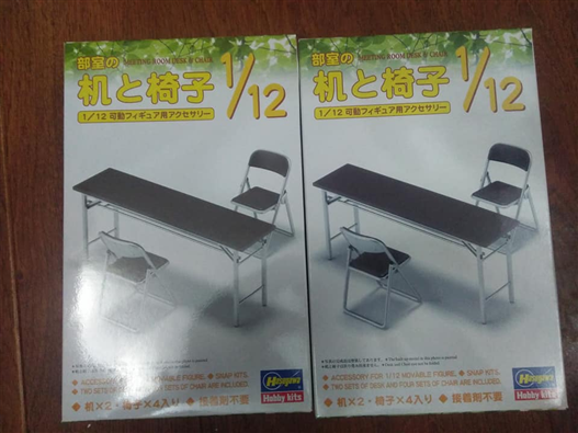 Mua bán 1/12 SCHOOL DECK & FOLDING CHAIR