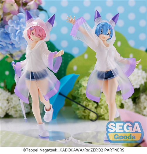 Mua bán (NO BOX) PVC LUMINASTA FIGURE REM + RAM DAY AFTER THE RAIN