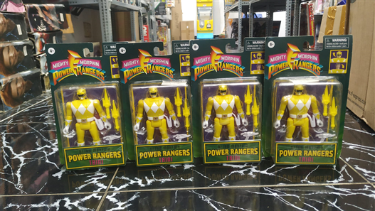 Mua bán MIGHTY MORPHIN POWER RANGERS RETRO YELLOW RANGER