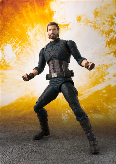 Mua bán (2ND- KÈM 2 KHIÊN)SHF CAPTAIN AMERICA AVENGERS INFINITY WAR