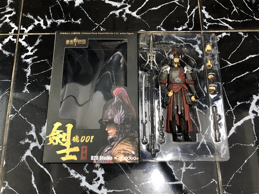 Mua bán D20 STUDIOS CHINESE FORCE SWORD WARRIOR (SILVER VER) 2ND