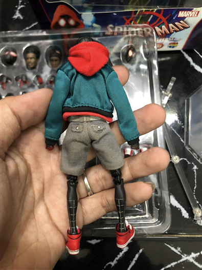 Mua bán [THIẾU TAY] MAFEX NO.107 SPIDER-MAN (MILES MORALES) 2ND 