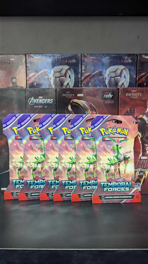 Mua bán 1 PACK TCG POKEMON S&V TEMPORAL FORCES SLEEVED BOOSTER