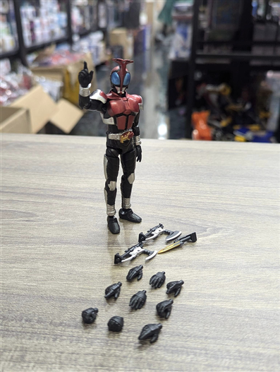 Mua bán (NO BOX) SHODO X KAMEN RIDER KABUTO 