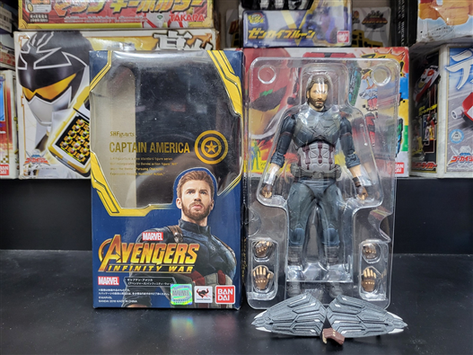 Mua bán (2ND- KÈM 2 KHIÊN)SHF CAPTAIN AMERICA AVENGERS INFINITY WAR