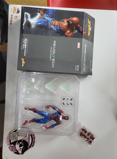 Mua bán (2ND-THIẾU PHỤ KIỆN-CHÂN TRÁI DỄ RỚT)REVOLTECH SPIDERMAN 2.0