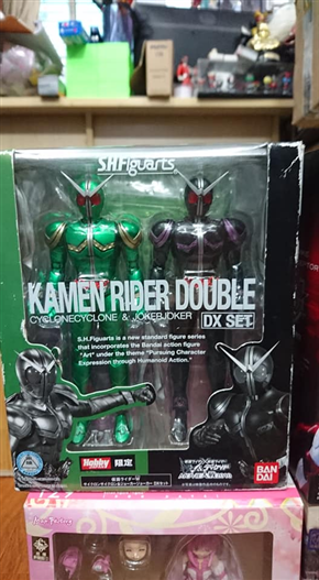 Mua bán SHF KAMEN RIDER DOUBLE CYCLONECYCLONE & JOKERJOKER SET