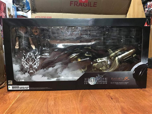 Mua bán PLAY ARTS KAI - FFVII ADVENT CHILDREN CLOUD STRIFE & FENRIR