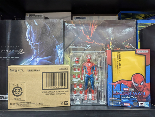 Mua bán (2ND) SHF SPIDER MAN (NEW RED AND BLUE SUIT)