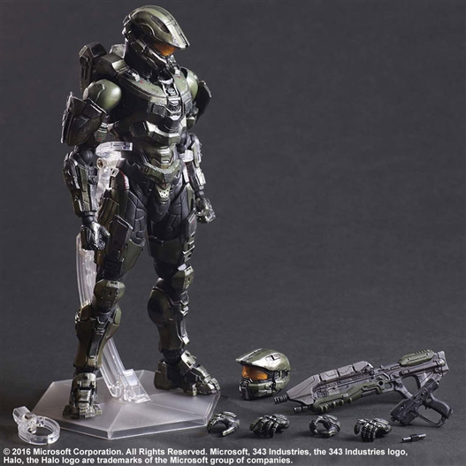 Mua bán PLAY ARTS KAI HALO 5 MASTER CHIEF FAKE 