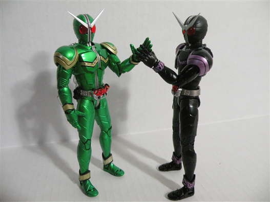 Mua bán SHF KAMEN RIDER DOUBLE CYCLONECYCLONE & JOKERJOKER SET