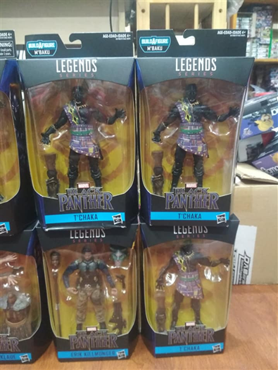 Mua bán BLACK PANTHER MARVEL LEGENDS TCHAKA (MBAKU BAF)