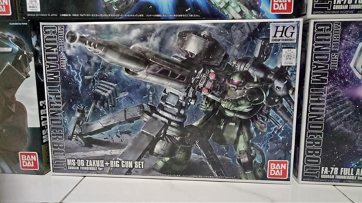 Mua bán HG MS-06 ZAKU II + BIG GUN SET
