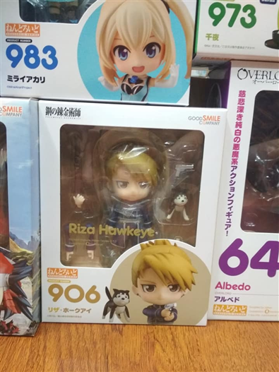 Mua bán (JPV) NENDOROID 906 BLACK HAYATE - RIZA HAWKEYE