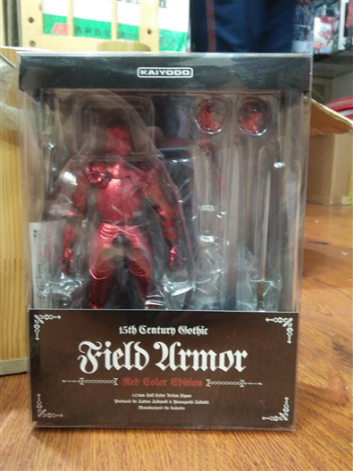 Mua bán KAIYODO 15TH CENTURY GOTHIC FIELD ARMOR RED COLOR EDITION