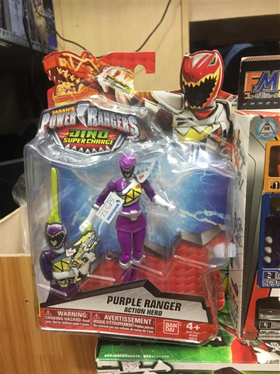 Mua bán ACTION HERO POWER RANGERS DINO SUPER CHARGE PURPLE RANGER