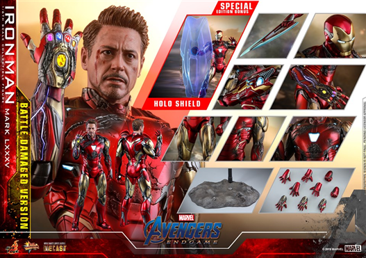 Mua bán [PRE-ORDER CLOSED] HOT TOYS IRON MAN MK85 BATTLE DAMAGED VER