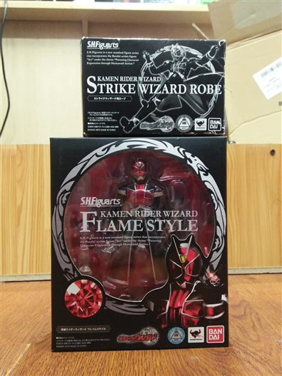 Mua bán SHF KAMEN RIDER WIZARD FLAME STYLE WITH BONUS KÈM ROBE 2ND