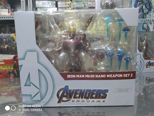 Mua bán SHF IRON MAN MK50 NANO WEAPON SET 2 FAKE
