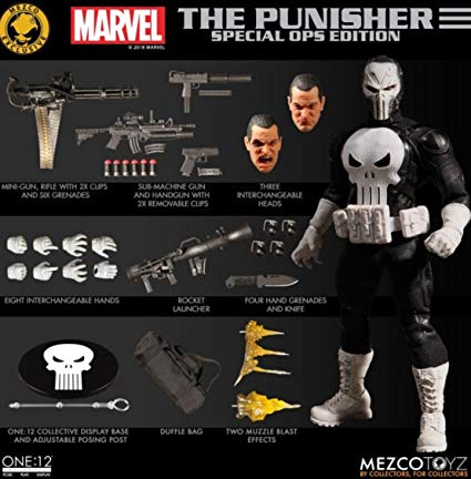 Mua bán MEZCO ONE 12 PUNISHER SPECIAL OPS EDITION SDCC 2018