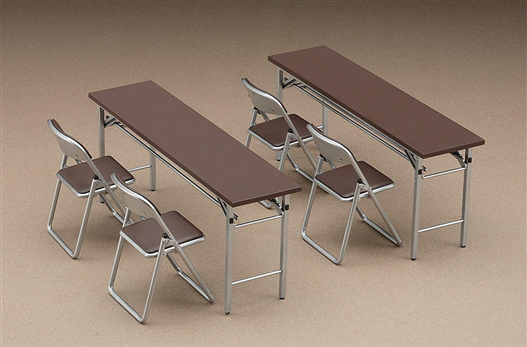 Mua bán 1/12 SCHOOL DECK & FOLDING CHAIR
