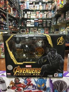 Mua bán SHF BLACK PANTHER AND TAMASHII EFFECT ROCK INFINITY WAR