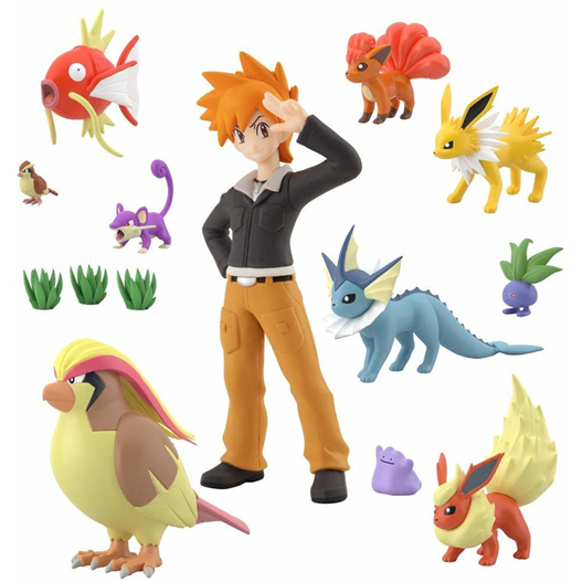 Mua bán POKEMON SCALE WORLD SET 6 BOX GREEN KANTO LEGEND SET 2