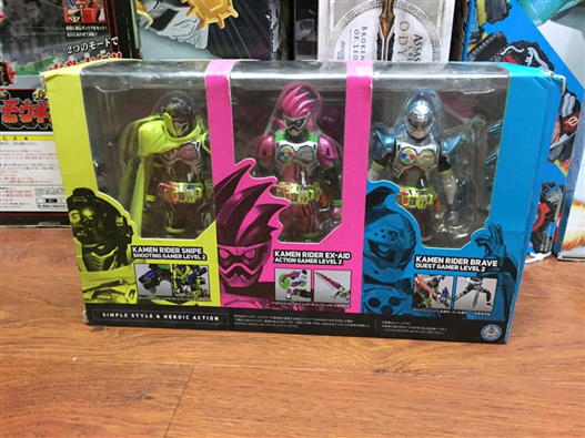 Mua bán SHF KAMEN RIDER EX-AID BEGINNING SET 2ND(THIẾU GASHAT)