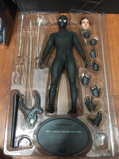 Mua bán HOTTOYS SPIDERMAN 3 BLACK SUIT 2ND