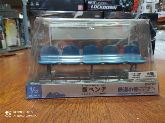 Mua bán 1/12 STATION BENCH BLUE
