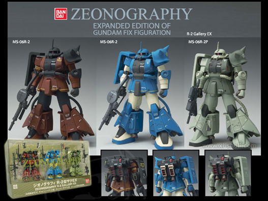 Mua bán ZEONGRAPHY R-2 GALLERY EX HIGH MOBILE TYPE ZAKU SET