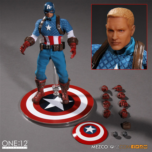Mua bán MEZCO CAPTAIN AMERICA 1:12 FAKE