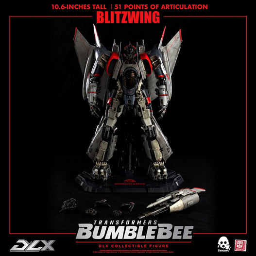 Mua bán (2ND,GỐI TRÁI LỎNG)THREEZERO TRANSFORMER BUMBLEBEE BLITZWING