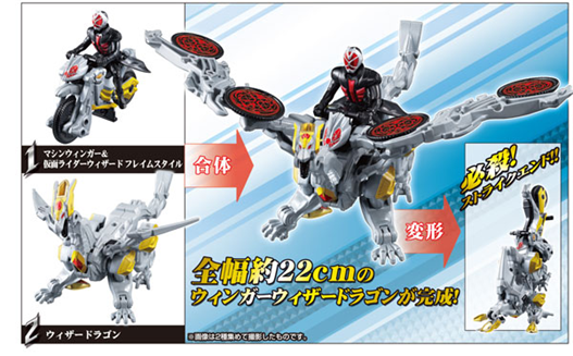 Mua bán CANDY TOY KAMEN RIDER WIZARD SET WINGER WIZARD DRAGON