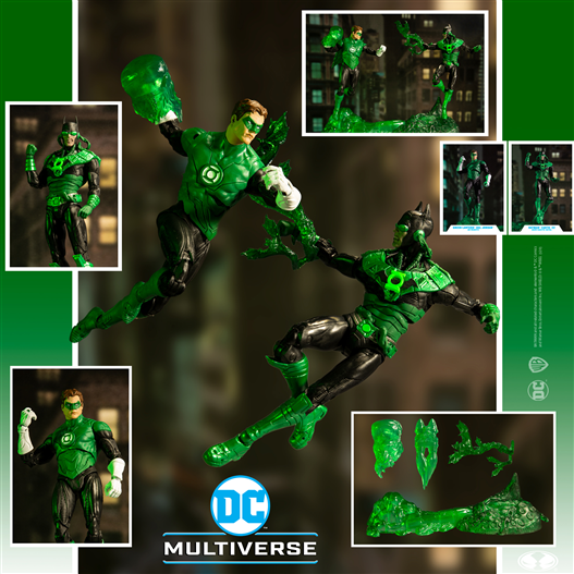 Mua bán (US VER) MC FARLANE BATMAN EARTH 32&GREEN LANTERN (BOX XẤU)