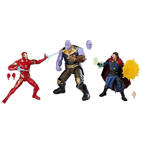 Mua bán MARVEL LEGEND THREE PACK THANOS & IRON MAN & DOCTOR STRANGE 