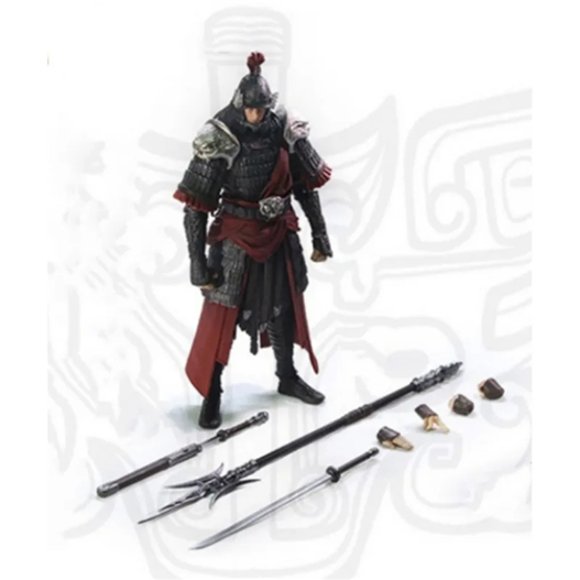 Mua bán (2ND) D20 STUDIOS 1/12 CHINESE FORCE SWORD WARRIOR (BLACK)