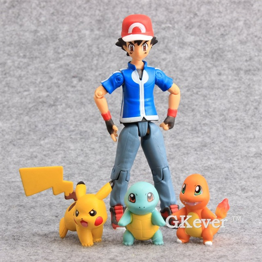 Mua bán FIGMA 052 ASH & POKEMON SET FAKE