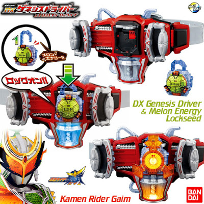 Mua bán (JPV) DX GENESIS DRIVER AND MELON ENERGY LOCKSEED 2ND