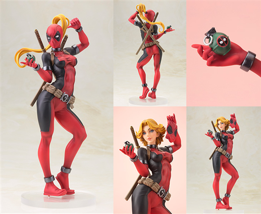 Mua bán PVC MARVEL BISHOUJO  STATUE LADY DEADPOOL FAKE