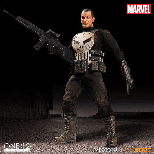 Mua bán MEZCO ONE:12 PUNISHER KO VER