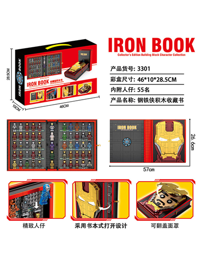 Mua bán SET LEGO IRON MAN IRONBOOK CÓ LED