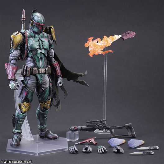 Mua bán PLAY ARTS KAI VARIANT  BOBA FETT  KO BOX