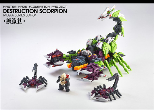 Mua bán TRANSFORMER MASTER MADE SDT-04 SCORPION