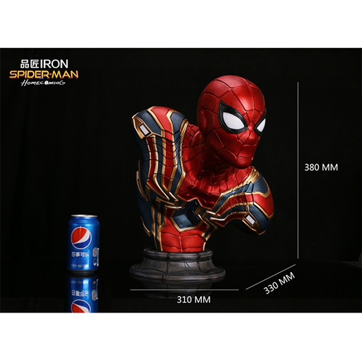 Mua bán 1:2 TƯỢNG MARVEL SPIDER MAN IRON SPIDER 35CM