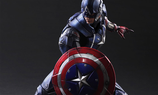 Mua bán PLAY ARTS KAI CAPTAIN AMERICA FAKE