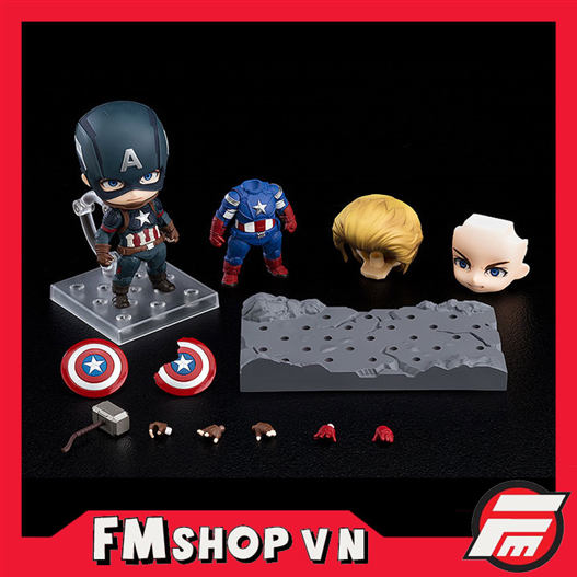 Mua bán (JPV) NENDOROID 1218 CAPTAIN AMERICA ENDGAME EDITION DX VER